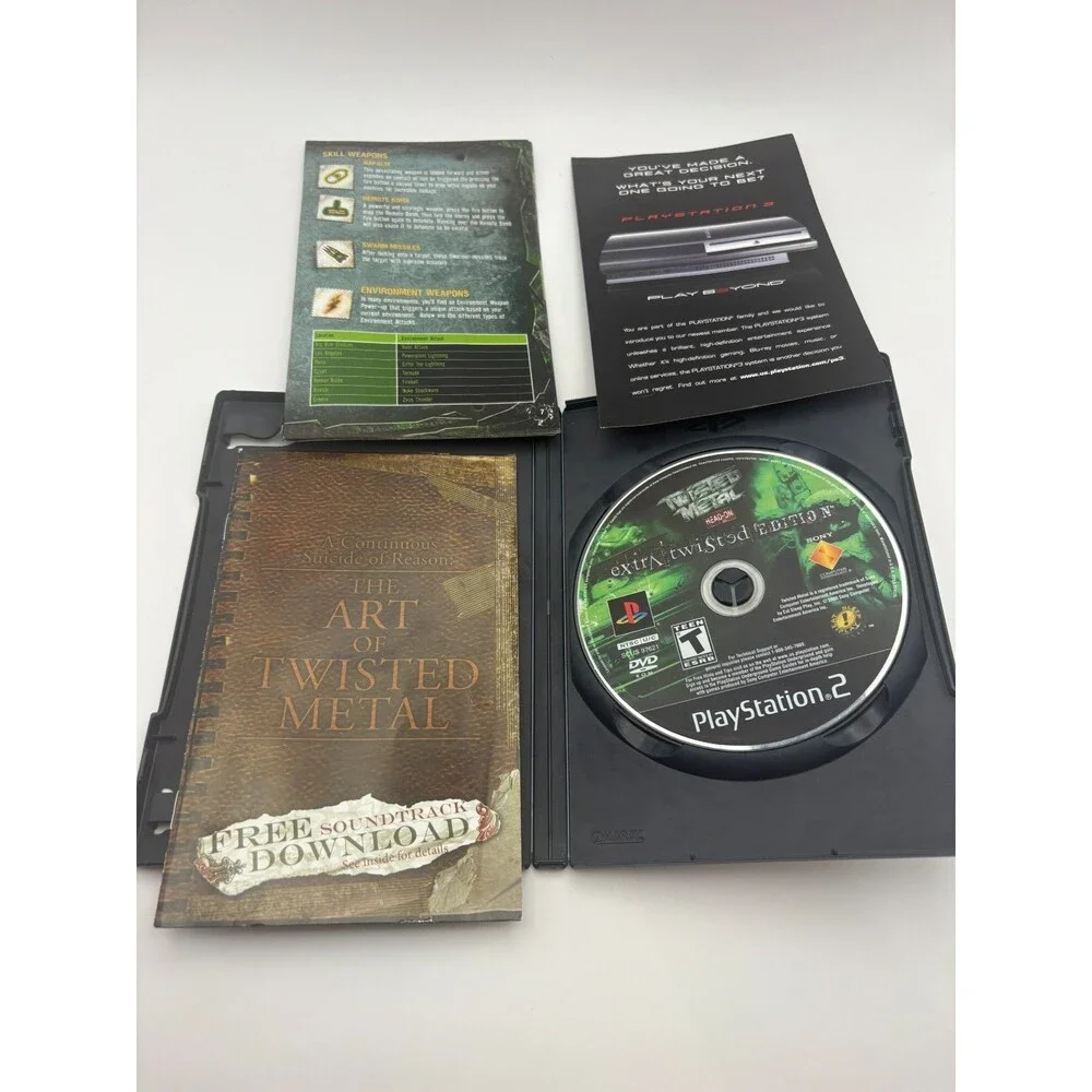 Twisted Metal Head On Playstation 2 Ps2 Extra Twisted Edition Complete CIB